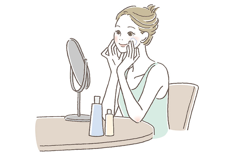 睡眠と美肌
